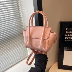 外貿手提水桶包包女2024新款bags洋氣質感腋下包百搭單肩斜挎包包