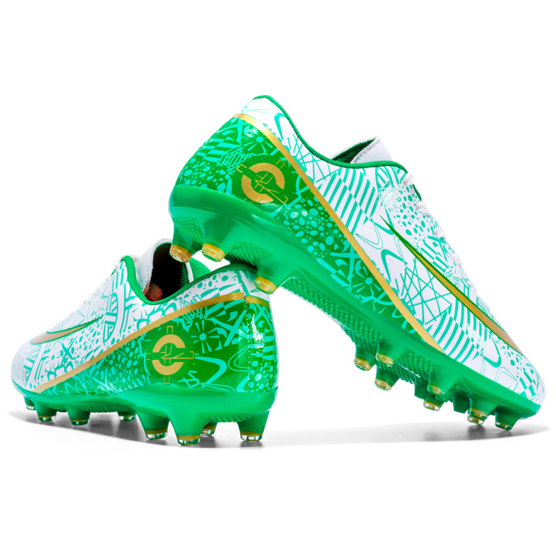 Nuevos zapatos de fútbol para hombres respirables y resistentes al desgaste, zapatos de fútbol de estilo Duan Duan, comercio exterior