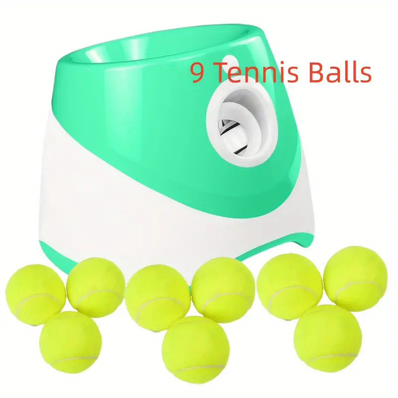 Amazon Pet Perro Tenis Lanzador automático lanzador de juguetes al aire libre lanzador de bolas nuevos fabricantes de fuentes