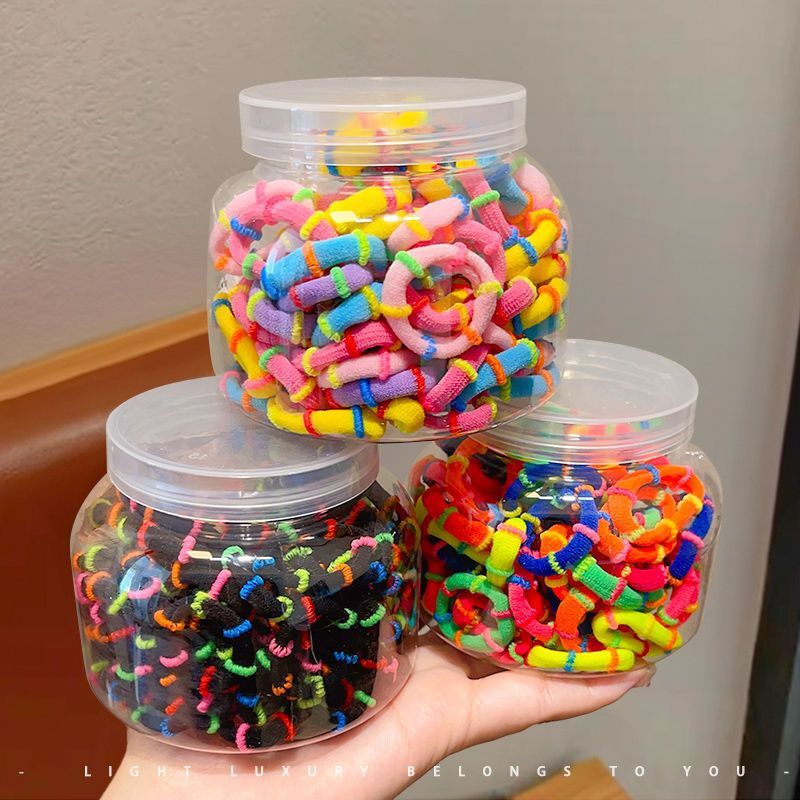 Banda de goma de niños niñas de alta elasticidad cabello anillo de cabello bebé cabello no lesionar el cabello buena banda de goma de niña pequeña