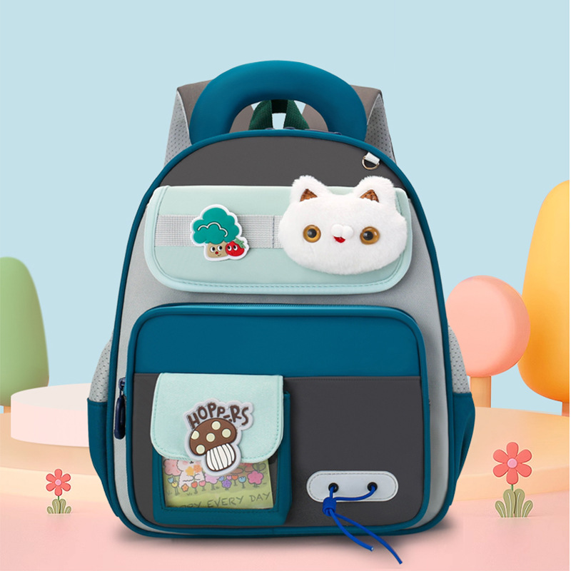 Mochila infantil transfronteriza linda niña jardín de infantes mochila escolar transpirable dibujos animados preescolar mochila para niños