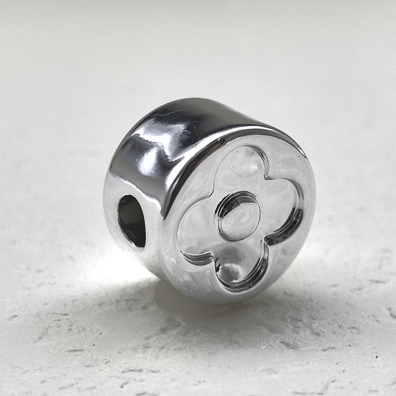 Silver circle flower