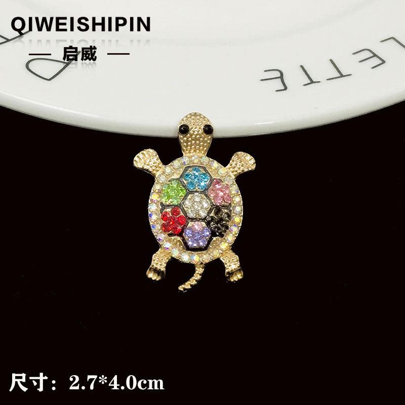 启威新款动物乌龟青蛙配饰 包包汽载出风口钥匙扣配件 合金配件|undefined