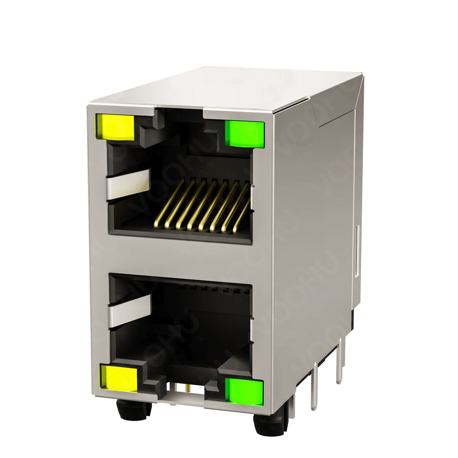 SYT59212188AB1A1DY1F022 2X1 Две лампы 2x1 Без ламповых разъемов Ethernet RJ45