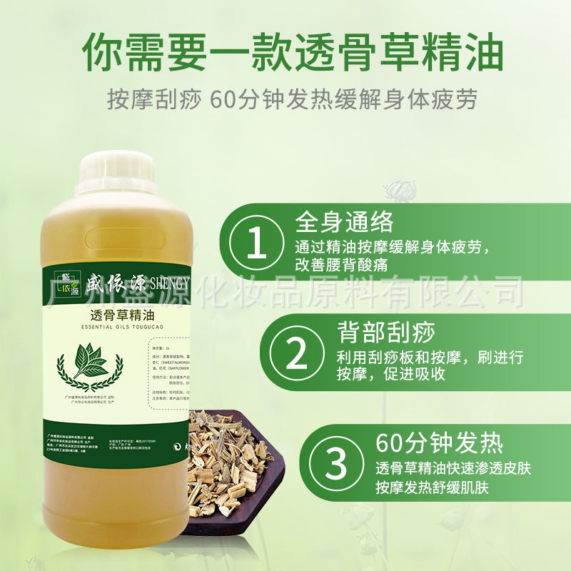 盛依源透骨草開背精油肩首マッサージ草本油体掻爬緩和発熱精油|undefined