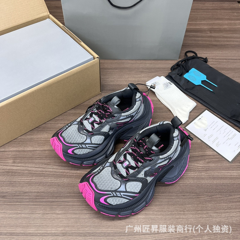 跨境专供毒家现货25ss巴黎B家10XL透气立体休闲运动鞋|undefined