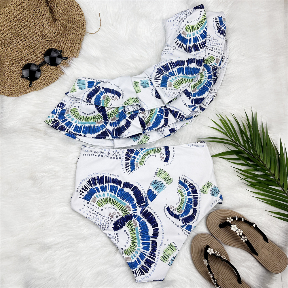 Women's Stripe Polka Dots 1 Piece 2 Piece Set Bikinis display picture 3