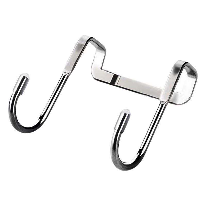Gancho especial para toallas, gancho en forma de S de acero inoxidable sin taladro para armario, zapatero, cocina, dormitorio, gancho detrás de la puerta