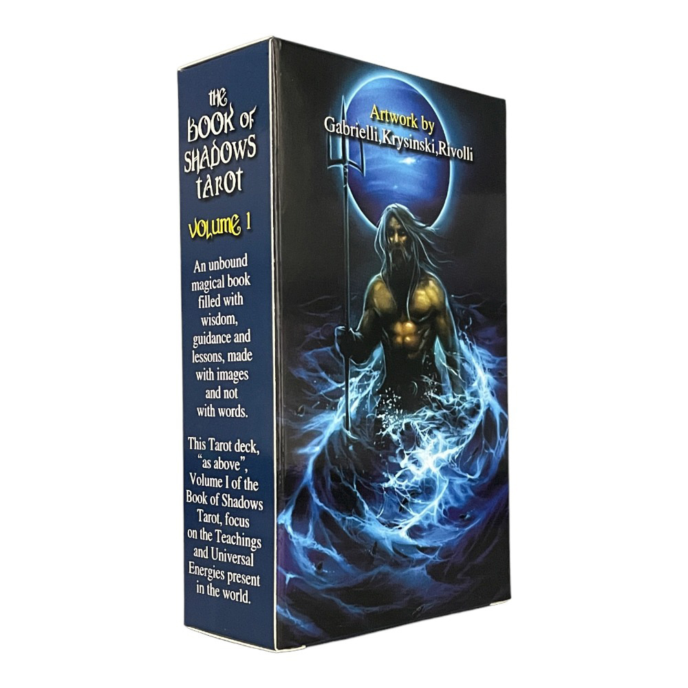 12*7 Book Of Shadows Tarot English Version Cards_voghion.com