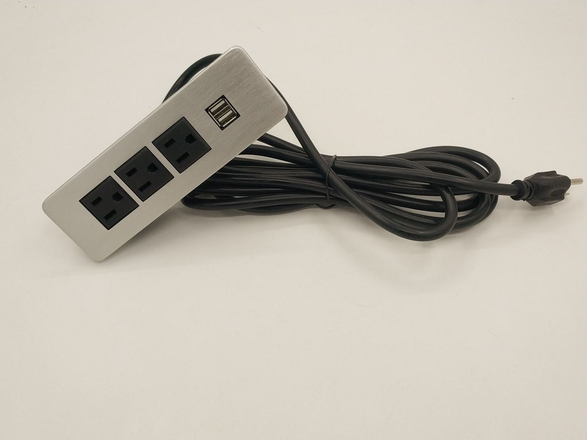 美规带USB插座 暗装插座 ETL认证插座 110V家具插座 酒店家具插座