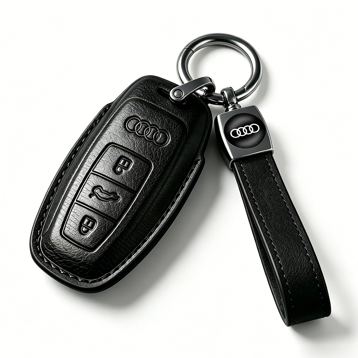 Audi A4L car key case Q5L/A5 special A6L/A3/Q3/Q2L protective cover A7L men's q4etron case