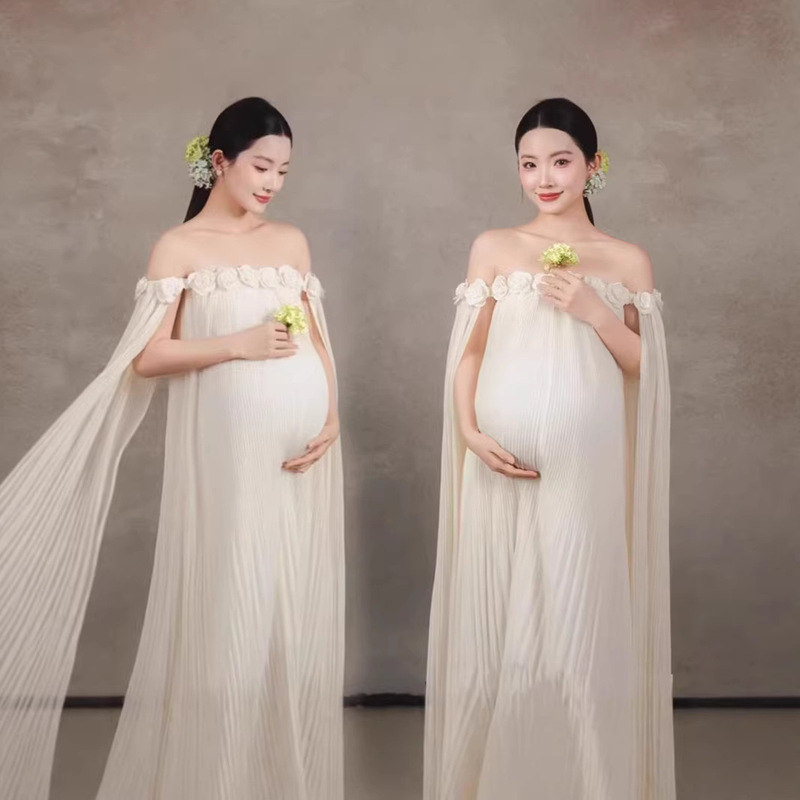 Maternity Photography Themed Clothing Studio New Style Personal French High-End Simple and Gentle Style Pregnant Mommy Photography Clothing Maternity Photography Themed Clothing Studio New Style Personal French High-End Simple and Gentle Style Pregnant Mommy Photography Clothing