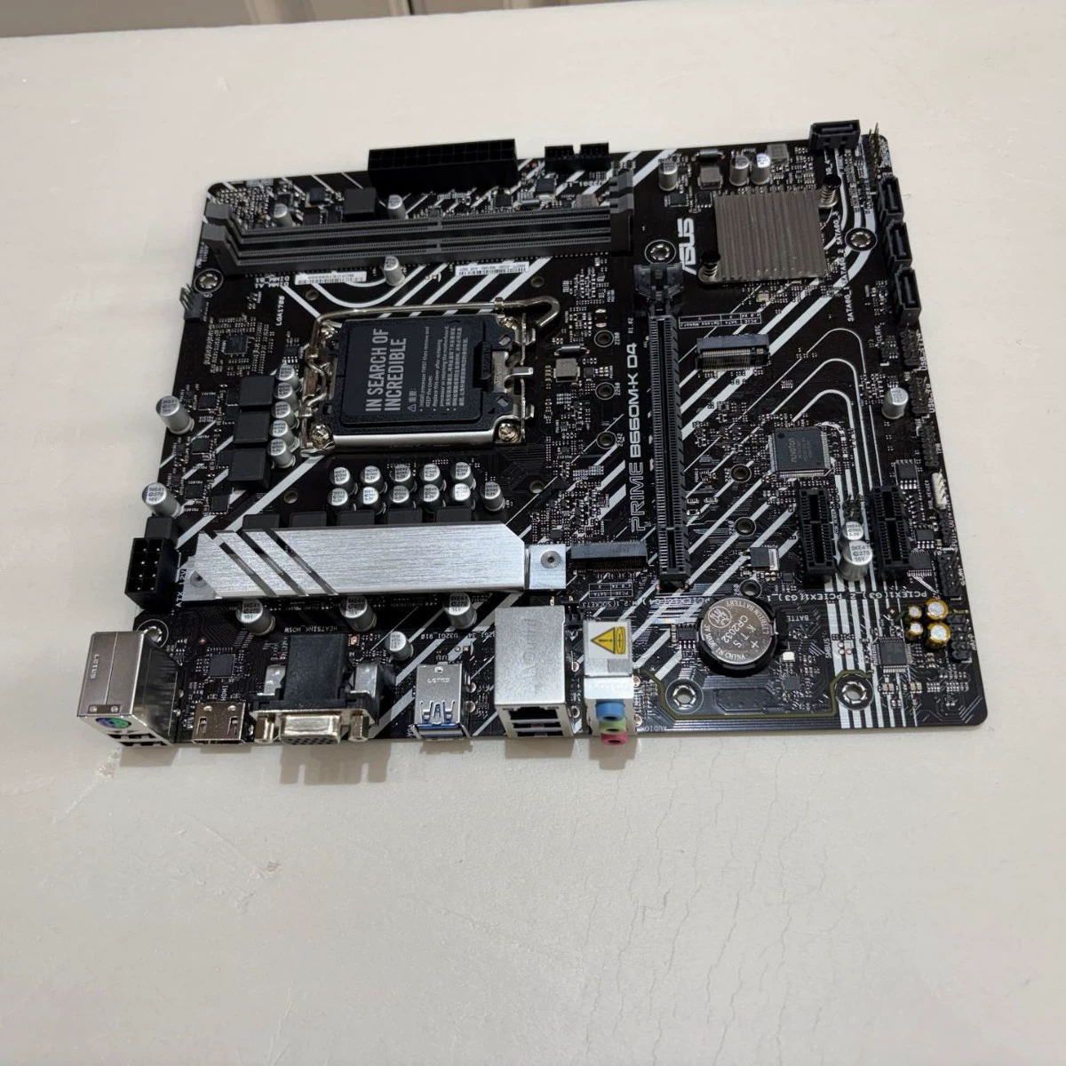 Материнская плата ASUS/US PRIME B660M-K, полностью твердотельная, D4, M.2
