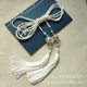Antique Belt Palace Ribbon Waist Chain New Chinese Style National Style Crewneck Robe Hanfu Waist Rope Tassel Antique Belt Bell Accessories