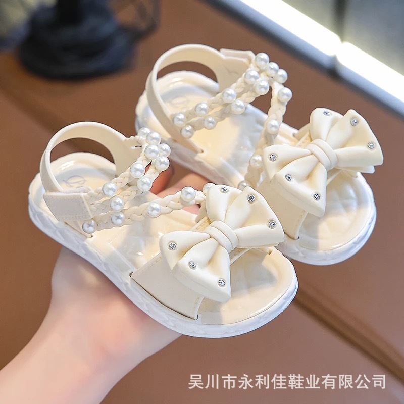 Sandalias de niñas nuevas fábricas de verano para exportación de comercio exterior comercio electrónico pequeñas y medianas niñas niñas niñas sandalias princesas