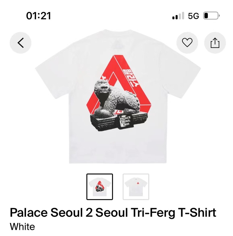 欧米の潮牌palace三角形双紗プリント高品質男女カジュアル半袖tシャツ|undefined
