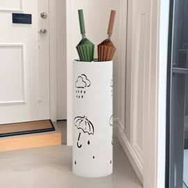 铁艺创意雨伞架酒店大堂家用落地式雨具雨伞放置收纳架子雨伞桶