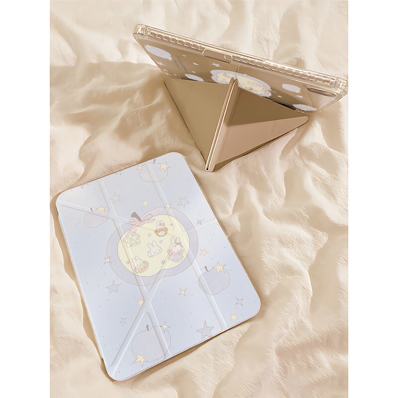 Star Miffy Rabbit iPad Air6/5/4 Tablet Protective Case 7/8/9/10 Generation Pro11 New A16 Protective Case Star Miffy Rabbit iPad Air6/5/4 Tablet Protective Case 7/8/9/10 Generation Pro11 New A16 Protective Case