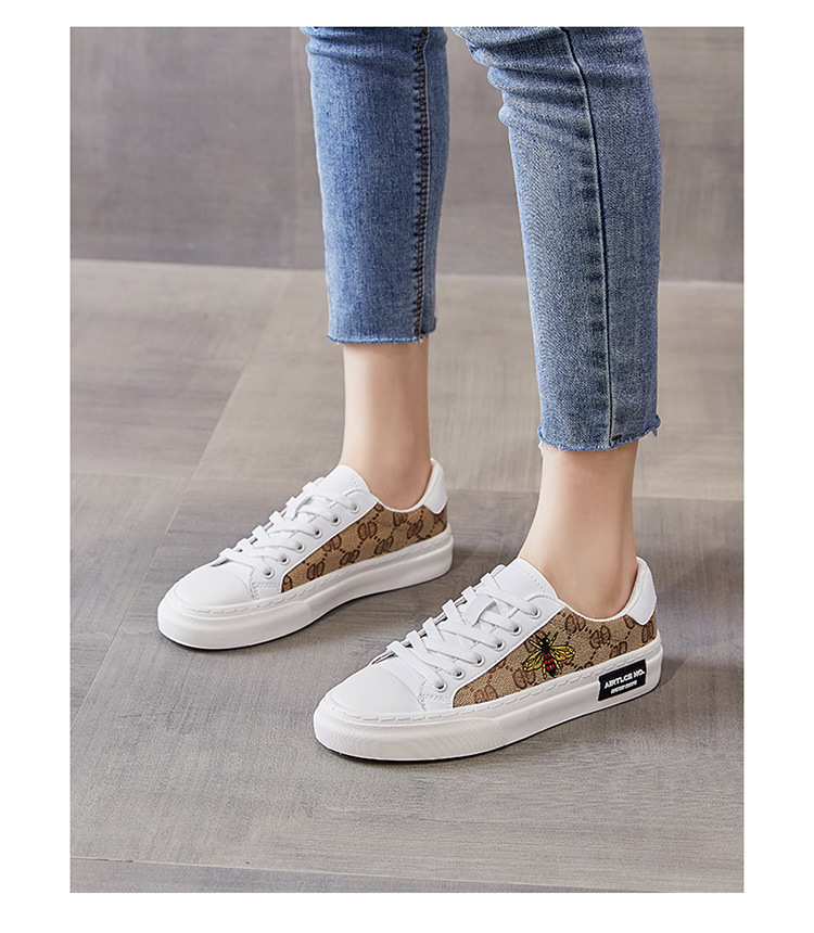Canvas damesschoenen winter dunne ademende lage casual witte schoenen trendy mode bij veelzijdige sneakers_voghion.com