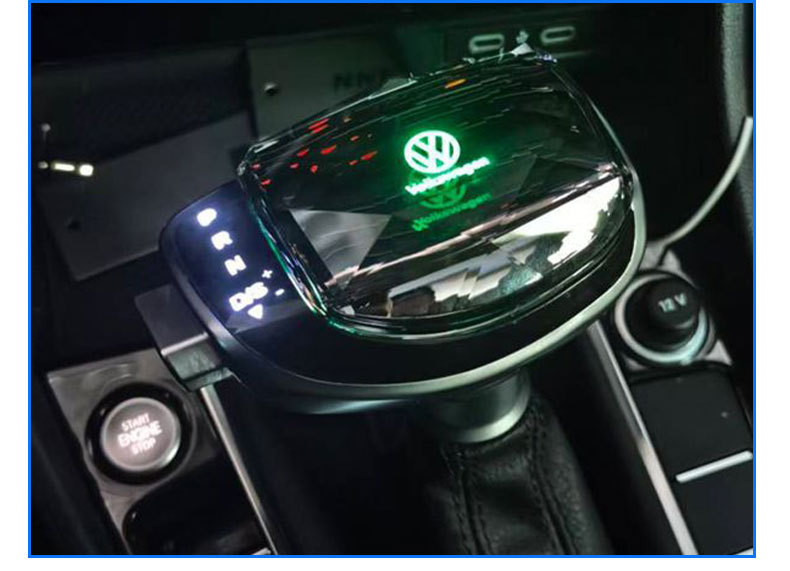 Compatible with Volkswagen Lavida crystal gear knob, T-Roc modified gear shift knob, Magotan, Passat, Sagitar, Tayron, Tiguan