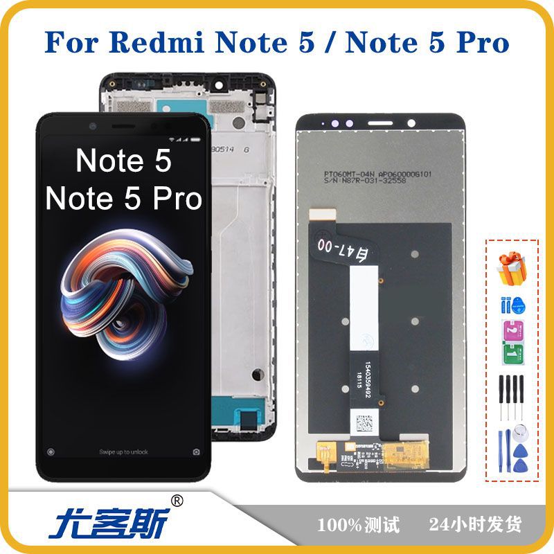Redmi Note 5 və 5 Pro üçün ekran modulu, LCD displey