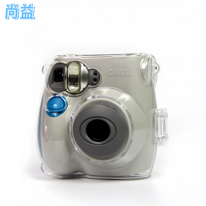 Polaroid Instax Mini7C/7S Special Transparent Crystal Shell Anti-Collision Pc Crystal Shell Protective Cover Cordless