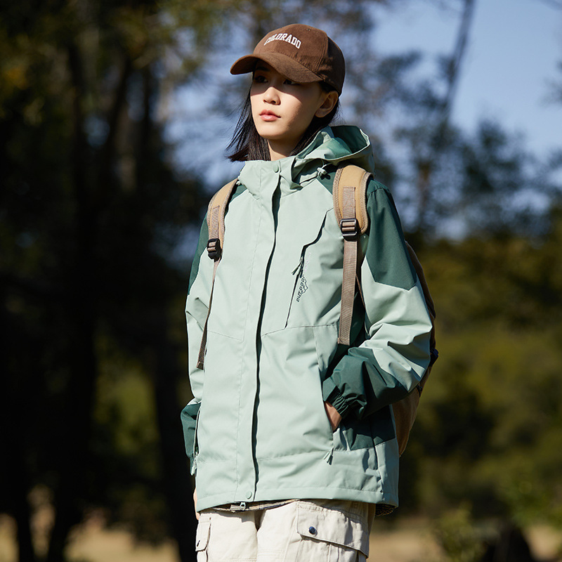 여성-다크 그린 (쓰리-인-원 밍크 벨벳 라이너)