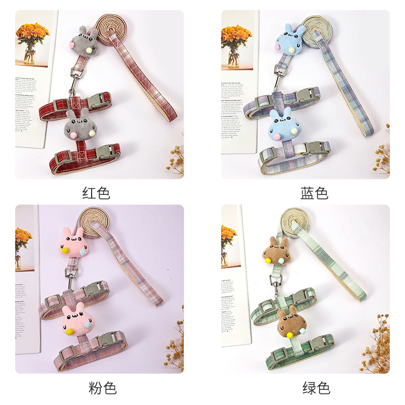 Correa para gato especial Four Seasons gato cuerda para caminar anti-rotura ajustable gato cuerda tracción gato lazo gato cuerda cadena