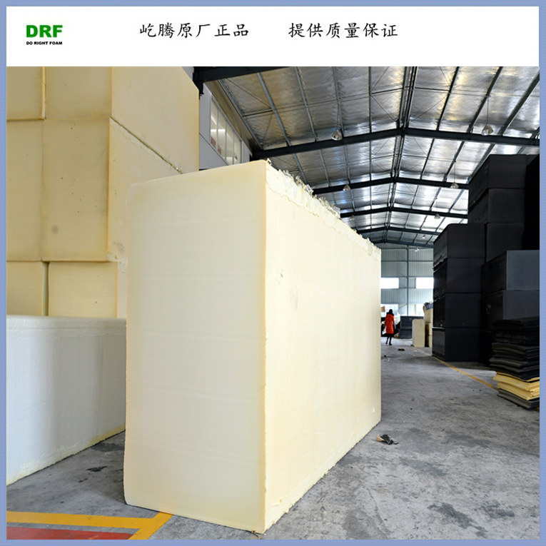 高密度泡棉 高弹性白色PU聚氨酯定型海绵 海棉PU条