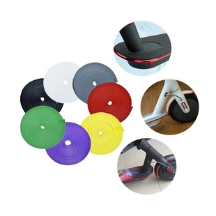 2 M millet scooter modified decorative strip M365 anti-scratch silicone protective strip DIY anti-collision strip