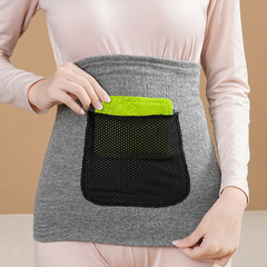 Winter Warmth Belly Band for Pregnant Women and Postpartum Recovery, with Warm-up Pad Insert, Adjustable and Comfortable