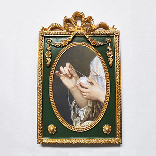 European Style Retro Resin Photo Frame Simple American Style Country Style Wall Hanging Photo Wall Creative Art Ornaments Pendant Mural