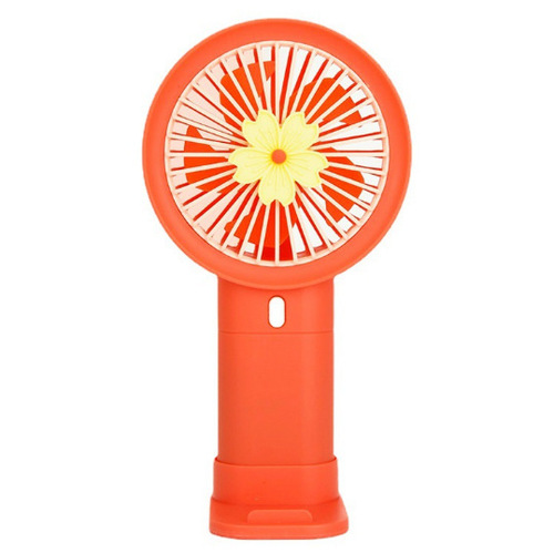New Daisy Handheld Gift Charging Small Fan Mini Portable Phone with Stand Silent Pocket Fan Wholesale