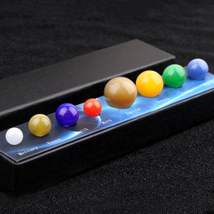 2079-Cat's Eye Eight Planets of the Solar System Universe Galaxy Interstellar Planet Popular Science Education Cognitive Ornaments