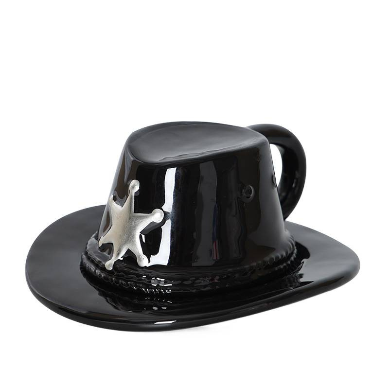 Juego de tazas y platillos de café de cerámica Wabifeng, lujo ligero, latte de alta gama, taza irregular pintada a mano, taza de té de la tarde