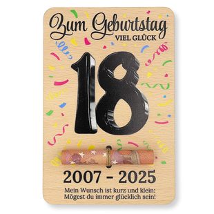 Cross-Border Customized Money Gift Packaging Birthday Wallet High-End Birthday Gift Party Decoration Wooden Crafts