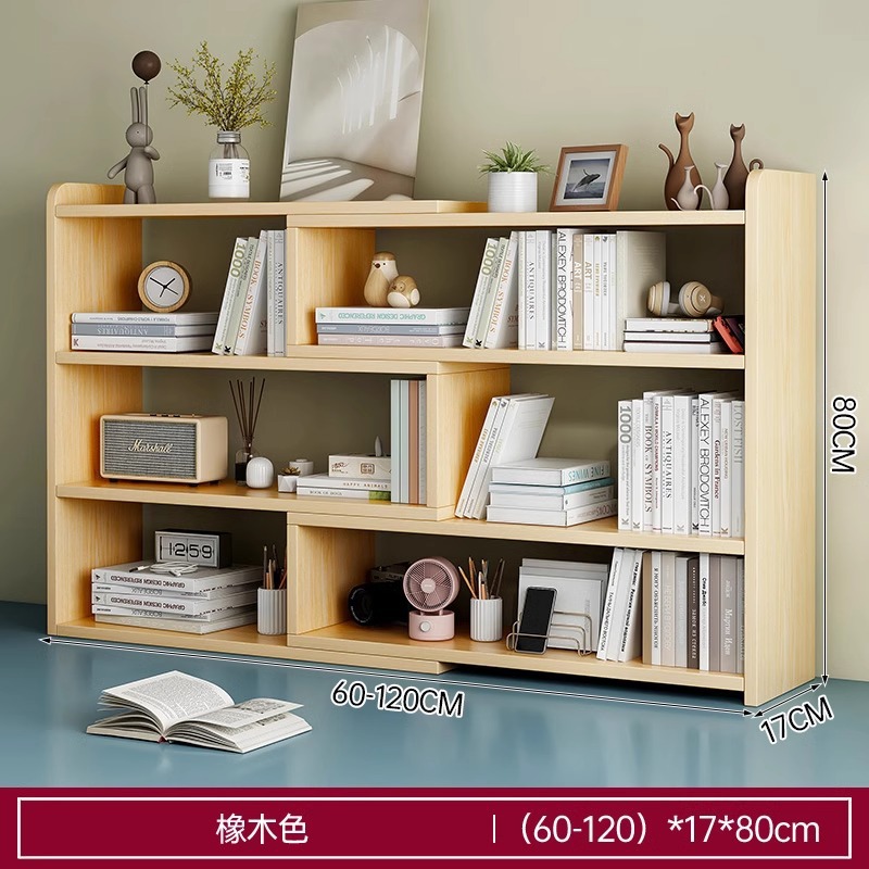 Estante de escritorio Estante de almacenamiento de estudiantes Estante de almacenamiento doméstico Estante de escritorio Estante de clasificación Estante de escritorio Estante de capas Estante de libros pequeño simple