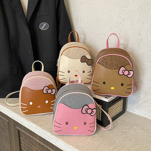 Fashionable cartoon backpack, universal shoulder bag, western style