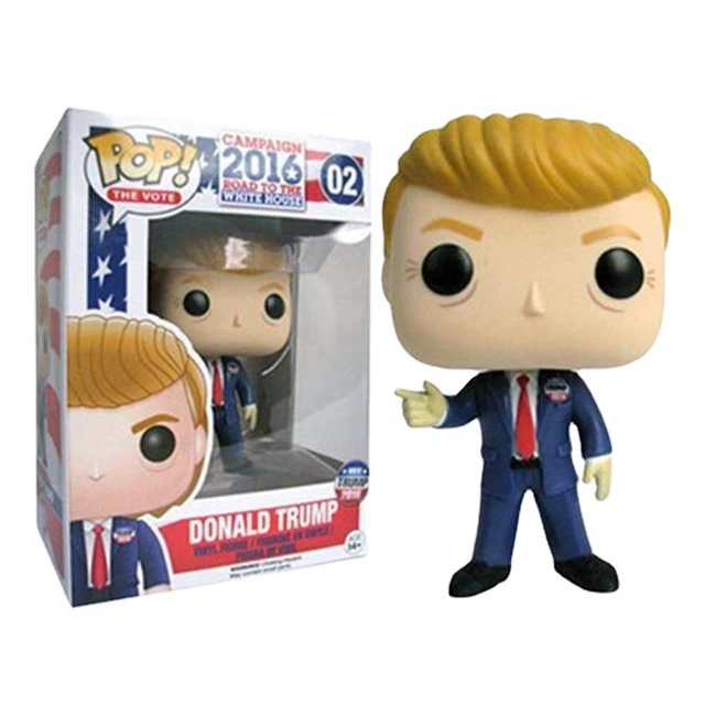 Анимационная фигурка POP 02 #USPresidentTrumpTrump в оригинальной цветной коробке