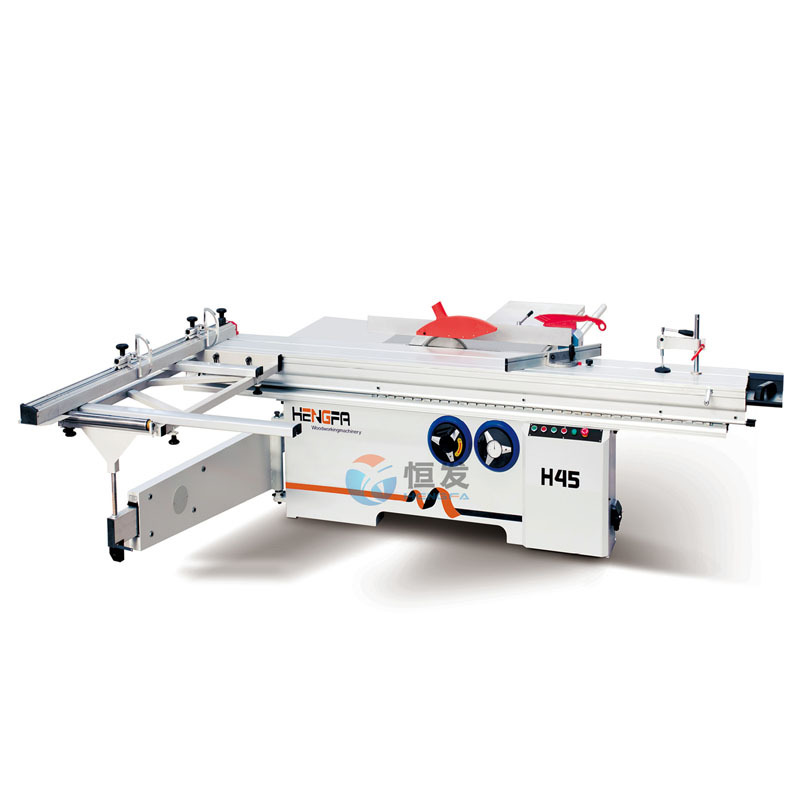 La maquinaria de carpintería precisión Mesa deslizante vio Placa de sierra muebles 45-Grado Sierra de corte de alta precisión no-colapso sierra de corte