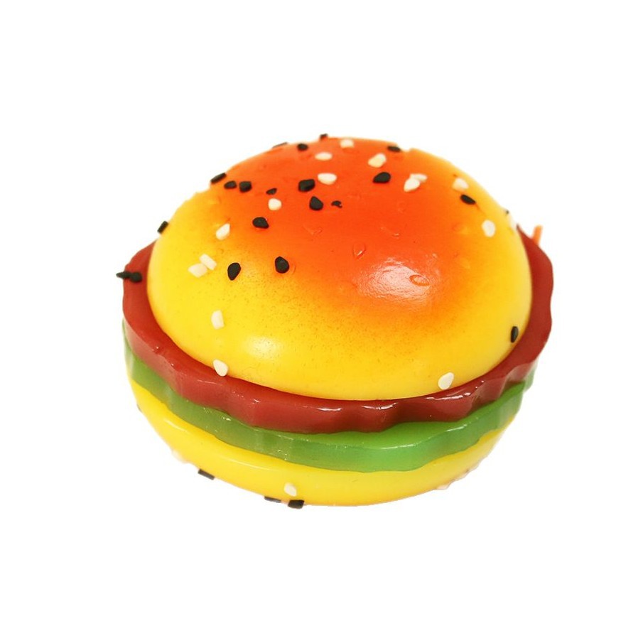 Simulación transfronteriza comer jugando hamburguesas pellizcadas compresión juguetes aliviar emociones regalos creativos para niños al por mayor