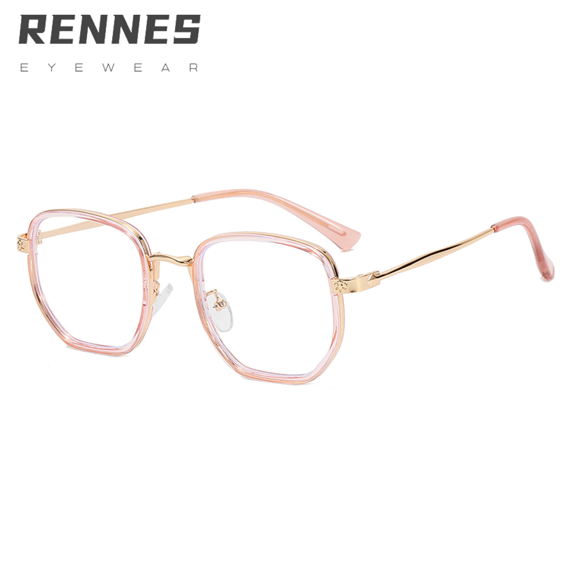 2022 generoso marco anti luz azul con miopía gafas mujer marea coreana red cara roja Pequeño Libro Rojo simple cara gafas marco