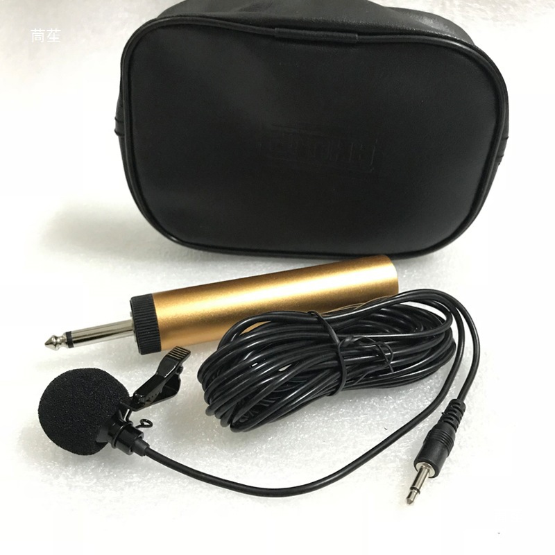专业有线电容式麦克风 领夹乐器话筒 二胡吉他小提琴萨克斯拾音器