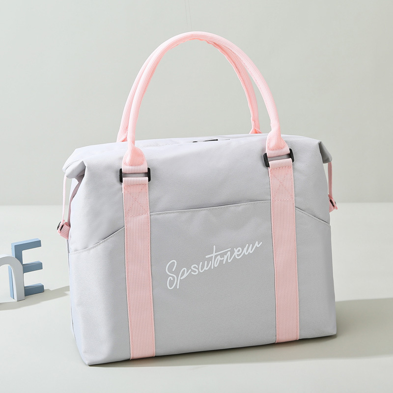 Portable and Boarding-Friendly Travel Versatile Shoulder Crossbody Bag for Women Large Capacity Waterproof and Durable Travel Handbag
