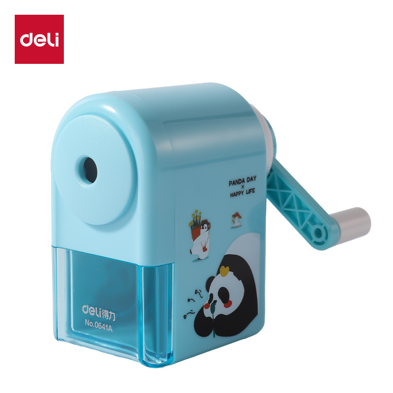 Sacapuntas Deli Sacapuntas con manivela Sacapuntas Sacapuntas Sacapuntas Sacapuntas para niños y estudiantes de primaria Automático