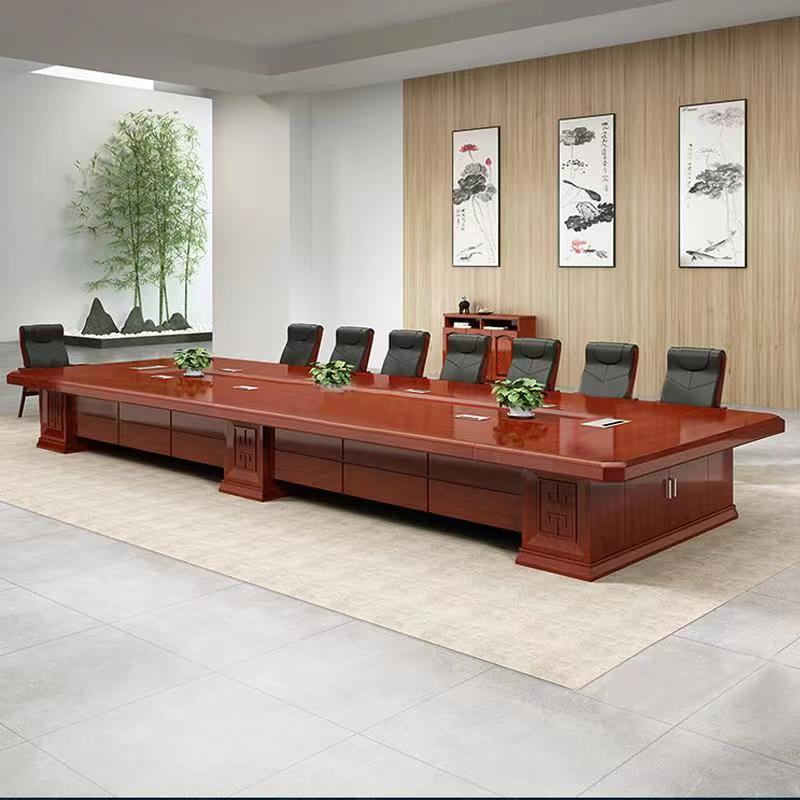 Large Conference Table Square Conference Table Baking Paint Conference Table Paint Conference Table Business Account Opening Table Office Conference Room Table