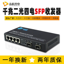 NST-GGS24-SFPǧ�׹����շ�����ģ����������SFP���ת����2��4��
