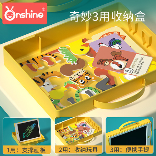 Children's drawing board LCD handwriting board small blackboard baby home graffiti painting electronic writing board toy girl