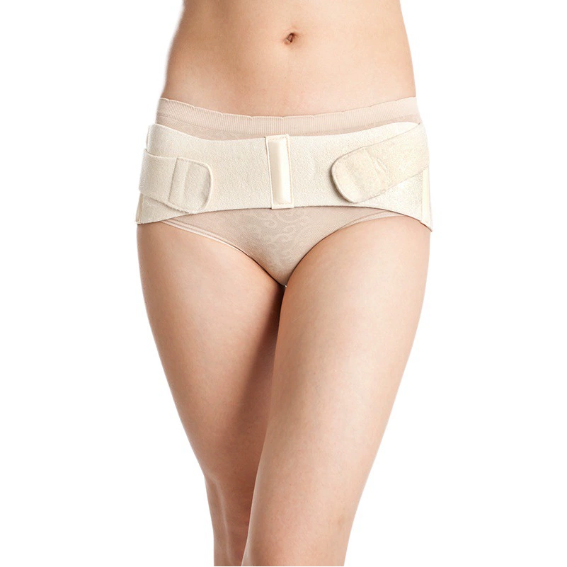 Послеродовой пояс для сокращения таза Aofite из спандекса, коррекция сокращения бедер и подтяжки промежности, фиксированный пояс, готовый оптовый формирующий пояс