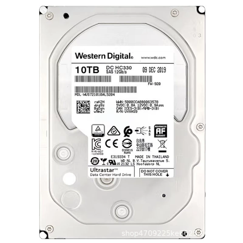 Совместим с SAS Western Digital корпоративного уровня 10T/12T/14T/16T корпоративный механический жесткий диск WUS721010AL5204